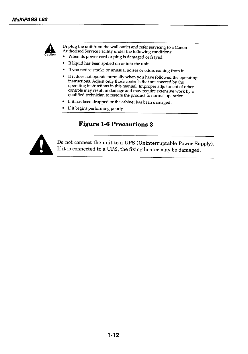 Canon MultiPASS MP-L90 Service Manual-2